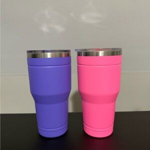 Purple and Pink Insulated Tumblers